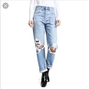 Agolde 90’s high rise mom jean